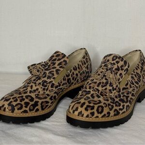 Zapato Women's loafers w/ Tassel - Brown Leopard